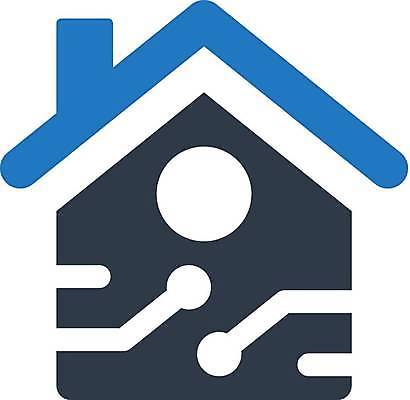 EPS 해외이미지 일러스트 주택 스마트 심볼 사인 해외일러스트 컨셉 건물 파일형식 벡터 이미지허브