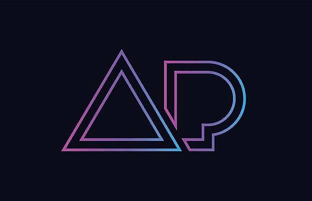 EPS 해외이미지 모양 템플릿 디자인 알파벳 분홍색 백그라운드 일러스트 회사 비즈니스 파란색 편지 심볼 신분 A 엘리먼트 활자 해외일러스트 영어 컬러 활자판 파일형식 벡터 이미지허브