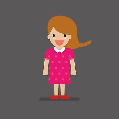 EPS 해외이미지 학생 드레스 교육 딸 행복 어린이 일러스트 학교 미소 10대 스터디 치마 유치원 플랫 만화 최초 고립 초보 해외일러스트 옷 감정 가족 청소년 하의 표정 사람 학습 파일형식 벡터 이미지허브