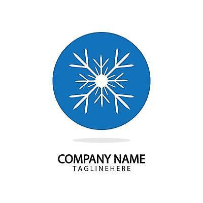 EPS 해외이미지 겨울 일러스트 사람없음 파란색 원형 눈송이 심볼 심플 눈꽃무늬 엘리먼트 해외일러스트 도형 계절 컬러 무늬 눈꽃 눈_날씨 파일형식 벡터 이미지허브