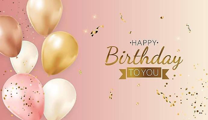 EPS 해외이미지 디자인 배너 행복 포스터 백그라운드 일러스트 캘리그라피 기념 이벤트 사람없음 파티 축하 생일 이벤트용품 꽃가루 풍선 레터링 해외일러스트 기념일 감정 컨셉 가루 오브젝트 파일형식 벡터 이미지허브