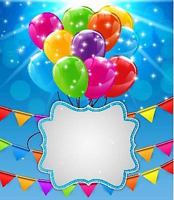 EPS 해외이미지 일러스트 사람없음 컬러풀 이벤트용품 풍선 해외일러스트 컬러 이벤트 오브젝트 파일형식 벡터 이미지허브