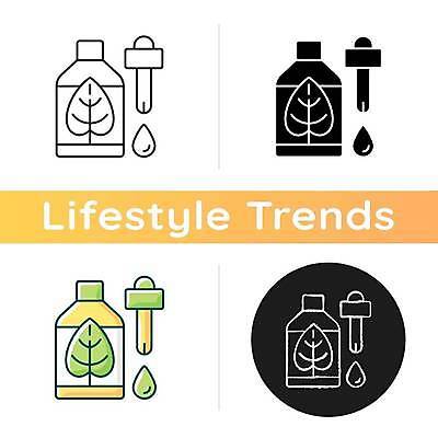 EPS 해외이미지 일러스트 사람없음 화장품 플랫 피부관리 에코 유기농 앰플 천연화장품 해외일러스트 웰빙 뷰티 환경 파일형식 벡터 이미지허브