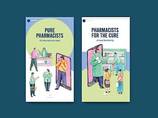 EPS 해외이미지 여자 남자 일러스트 병원 여러명 성인 스마트폰 진료 환자 의사 약국 약사 접수대 원격의료 성인만 해외일러스트 다수 의학 사람 핸드폰 스마트기기 의료진 원격 접수 파일형식 벡터 이미지허브