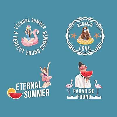 EPS 해외이미지 전신 여자 수영복 일러스트 텍스트 불가사리 수박 프레임 들기 앉기 여러명 상반신 성인 타이포그라피 파란색 선글라스 심볼 다이빙 튜브 성인여자만 브랜딩 플라밍고튜브 해외일러스트 문자 옷 안경 컬러 다수 과일 모션 극피동물 사람 수영 수중스포츠 여자만 성인만 파일형식 벡터 이미지허브