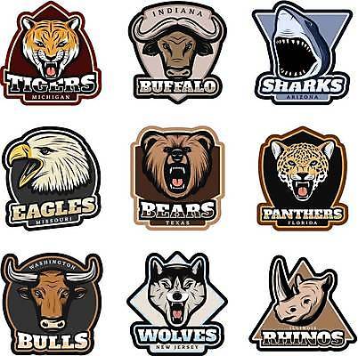 EPS 해외이미지 여러마리 일러스트 곰 입벌림 세트 라벨 호랑이 버팔로 위협 황소 독수리 상어 코뿔소 늑대 치타 포효 해외일러스트 동물 다수 포유류 조류 프레임 표정 어류 외침 소 파일형식 벡터 이미지허브