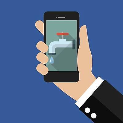 EPS 해외이미지 손 일러스트 비즈니스 모션 들기 신체부위 스마트폰 물방울 수도꼭지 해외일러스트 사람 핸드폰 스마트기기 파일형식 벡터 이미지허브