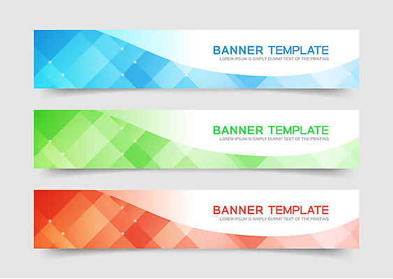 템플릿 배너템플릿 가로배너 백그라운드 곡선 사각프레임 사람없음 가로 빨간색 초록색 파란색 현수막 웨이브 배너세트 AI파일 배너 선 컬러 프레임 세트 사각형 파일형식 벡터