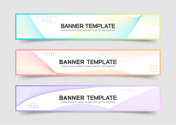템플릿 배너템플릿 가로배너 점선 백그라운드 곡선 사각프레임 사람없음 가로 보라색 주황색 현수막 웨이브 민트색 배너세트 AI파일 배너 선 컬러 프레임 세트 사각형 파일형식 벡터