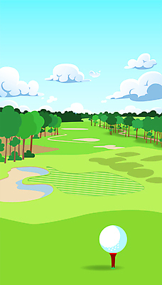 나무 구름 백그라운드 골프 일러스트 골프장 필드 하늘 골프공 풍경 사람없음 벙커 골프티 국내일러스트 AI파일 자연요소 식물 공 스포츠시설 골프용품 구기 파일형식 벡터