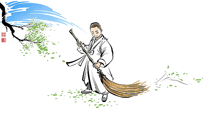 전신 PSD 남자 불교 일러스트 캘리그라피 하늘 붓터치 나뭇잎 한명 서기 성인 눈감음 나뭇가지 잡기 한복 승려 빗자루 청소 동양화 번짐 낙관 쓸기 성인남자한명만 국내일러스트 나무 1 한국전통 종교 잎 모션 미술 사람 전통의상 성직자 청소도구 남자한명만 성인남자만 파일형식 효과