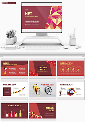 전신 템플릿 여자 남자 비즈니스 그래프 서기 들기 성인 두명 빨간색 세트 디지털 거래 PPT 프레젠테이션 문서템플릿 인물미니어처 골뱅이기호 성인만 애니형PPT 가상화폐 블록체인 9P NFT 이미지템플릿 기호 컬러 돈 모션 사람 금융 미니어처 파일형식 4차산업