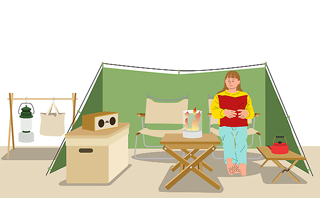 전신 응시 여자 쿠션 일러스트 안기 탁자 주전자 집안 텐트 캠핑도구 한명 미소 앉기 성인 캠핑 랜턴 모닥불 라디오 에코백 성인여자한명만 캠핑의자 캠핑박스 홈캠핑 국내일러스트 AI파일 1 시선 가구 의자 가방 모션 주방용품 불 레저 조명 실내 표정 사람 전자제품 도구 에코 여자한명만 성인여자만 파일형식 벡터