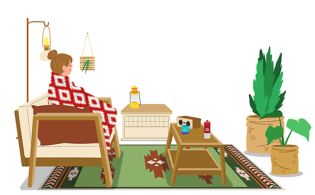 전신 여자 화분 쿠션 일러스트 탁자 집안 텐트 캠핑도구 한명 상반신 성인 소파 카펫 캠핑 발코니 랜턴 담요 라디오 성인여자한명만 홈캠핑 국내일러스트 AI파일 1 가구 의자 레저 조명 실내 사람 전자제품 도구 여자한명만 성인여자만 파일형식 벡터