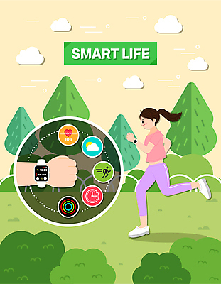 전신 나무 구름 손 여자 일러스트 스마트라이프 한명 성인 타이포그라피 신체부위 운동복 달리기 조깅 운동 건강관리 주먹 풀 어플리케이션 스마트 편리함 기능 스마트워치 성인여자한명만 국내일러스트 AI파일 자연요소 식물 문자 1 라이프스타일 옷 컨셉 모션 건강 관리 사람 스마트기기 웨어러블 여자한명만 성인여자만 파일형식 벡터