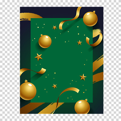 편집 편집이미지 별 리본 크리스마스 겨울 사각프레임 누끼 사람없음 초록색 금색 PNG 별장식 오너먼트 편집소스 자연요소 계절 기념일 컬러 크리스마스장식 프레임 장식 사각형 파일형식