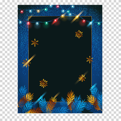 편집 편집이미지 잎 크리스마스장식 크리스마스 겨울 사각프레임 눈꽃 누끼 사람없음 파란색 빛 눈송이 PNG 알전구 편집소스 식물 계절 기념일 컬러 전구 프레임 눈_날씨 사각형 파일형식