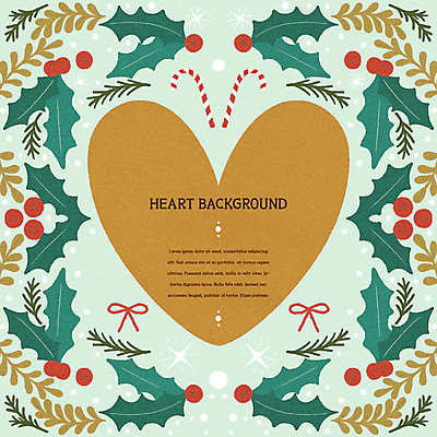 PSD 리본 잎 크리스마스 겨울 일러스트 사랑 사람없음 갈색 하트 하트백그라운드 감성 민트색 지팡이사탕 하트프레임 호랑가시나무열매 크리스마스배경 겨울배경 국내일러스트 카드프레임 모양 식물 계절 기념일 열매 감정 컬러 백그라운드 컨셉 프레임 사탕 파일형식