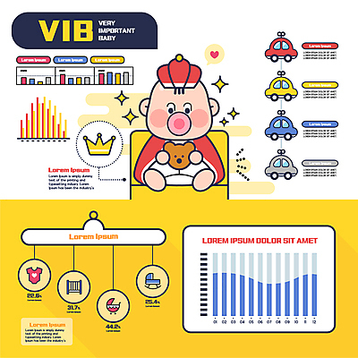 전신 말풍선 일러스트 그래프 왕관 한명 들기 노란색 곰인형 인포그래픽 육아 하트 아기 왕 장난감자동차 소중 유모차 유아복 아기침대 육아비용 흔들침대 국내일러스트 AI파일 모양 1 옷 인형 컬러 컨셉 모션 사람 장난감 아기용품 침대 파일형식 벡터