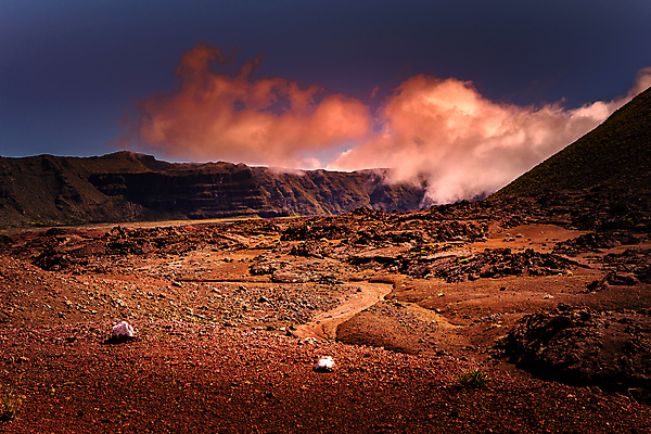 포토 JPG 해외이미지 사람없음 사막 화산 용암 인도양 용광로 해외포토 바다 산 파일형식 이미지허브