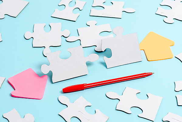 포토 JPG 해외이미지 조각 컨셉 사람없음 퍼즐 퍼즐조각 파란배경 해외포토 백그라운드 파란색 파일형식 이미지허브