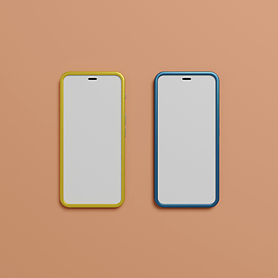 포토 JPG 해외이미지 사람없음 스마트폰 3D 두개 목업 해외포토 2 핸드폰 스마트기기 디지털합성 파일형식 이미지허브