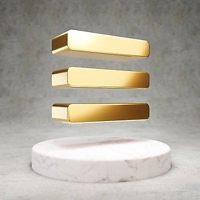 JPG 해외이미지 일러스트 사람없음 3D 디지털 금색 황금 심볼 메뉴 광택 해외일러스트 컬러 디지털합성 파일형식 이미지허브