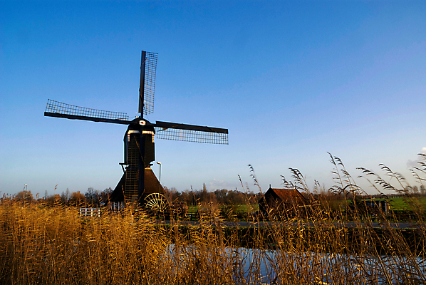 포토 JPG 해외이미지 여행 자연 하늘 사람없음 건물 물 파란색 풍차 역사 네덜란드 운하 천연기념물 해외포토 자연요소 건축물 유럽 컬러 생태계 파일형식 이미지허브