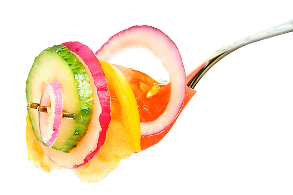 포토 JPG 해외이미지 음식 포크 토마토 채소 양파 오이 파프리카 건강 사람없음 빨간색 초록색 빛 샐러드 유기농 날것 고립 숙성 해외포토 식기 웰빙 컬러 파일형식 이미지허브