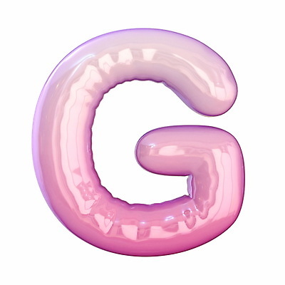 포토 JPG 해외이미지 분홍색 타이포그라피 사람없음 3D G 입체 풍선 해외포토 문자 알파벳 컬러 디지털합성 파일형식 이미지허브