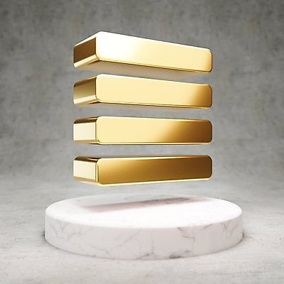 JPG 해외이미지 일러스트 텍스트 사람없음 3D 디지털 금색 황금 심볼 광택 해외일러스트 컬러 디지털합성 파일형식 이미지허브