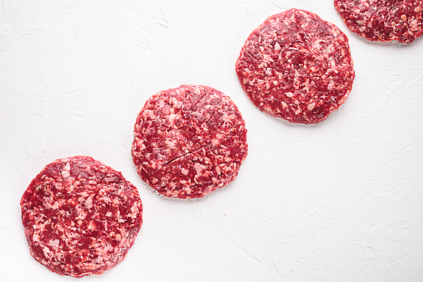 포토 JPG 해외이미지 육류 사람없음 햄버거 패티 플랫레이 해외포토 식재료 패스트푸드 플랫 파일형식 이미지허브