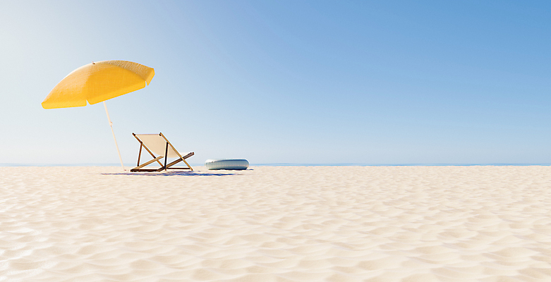 포토 JPG 해외이미지 하늘 해변 사람없음 모래사장 3D 맑음 파라솔 선베드 튜브 해외포토 바다 의자 날씨 디지털합성 파일형식 이미지허브