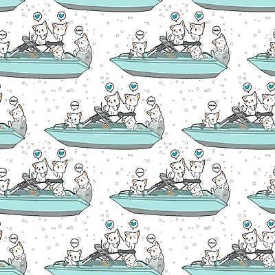EPS 해외이미지 동물캐릭터 말풍선 패턴 여러마리 일러스트 앉기 사람없음 눕기 귀여움 고양이 패턴백그라운드 승차 모터보트 다리들기 해외일러스트 일러캐릭터 동물 캐릭터 다수 백그라운드 컨셉 무늬 배_교통 포유류 모션 반려동물 파일형식 벡터 이미지허브