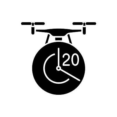 EPS 해외이미지 시계 일러스트 사람없음 검은색 시간 드론 시간제한 해외일러스트 컬러 금지 파일형식 벡터 이미지허브