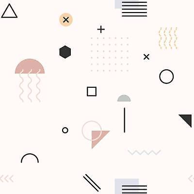 EPS 해외이미지 디자인 백그라운드 패턴 일러스트 사람없음 멤피스디자인 해외일러스트 무늬 파일형식 벡터 이미지허브