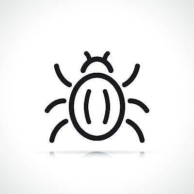 EPS 해외이미지 디자인 선 곤충 일러스트 컴퓨터 웹 바이러스 벌레 딱정벌레 심볼 사인 보안 윤곽 반대 소프트웨어 악성코드 얇은 해외일러스트 동물 인터넷 안전 전자제품 파일형식 벡터 이미지허브