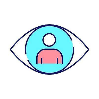 EPS 해외이미지 클립아트 디자인 선 컨셉 일러스트 실험 미술 사람 픽토그램 카메라 웹 플랫 만화 심볼 윤곽 비전 감시 시스템 해결 동영상 고립 셀프 얇은 엘리먼트 이슈 인공 제어 지능 탐지 활자 AI_인공지능 해외일러스트 인터넷 문화예술 전자제품 활자판 파일형식 벡터 이미지허브