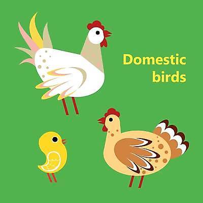 EPS 해외이미지 일러스트 사람없음 초록색 귀여움 닭 닭캐릭터 병아리캐릭터 해외일러스트 컬러 동물캐릭터 컨셉 조류 병아리 파일형식 벡터 이미지허브