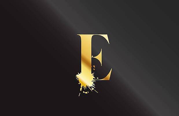 EPS 해외이미지 모양 템플릿 디자인 알파벳 백그라운드 컨셉 일러스트 회사 비즈니스 경사 검은색 수확 우아함 E 떨어짐 편지 심볼 사인 신분 그런지 엘리먼트 활자 스타일 브랜딩 해외일러스트 영어 컬러 농업 활자판 파일형식 벡터 이미지허브