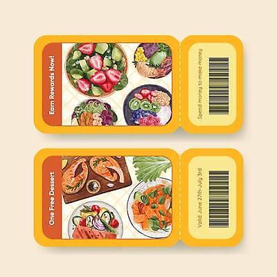 EPS 해외이미지 그릇 영어 과일 일러스트 딸기 키위 타이포그라피 사람없음 노란색 샐러드 티켓 시리얼 상품권 바코드 연어 요거트 과일샐러드 연어구이 연어샐러드 해외일러스트 문자 식기 음식 컬러 유제품 어류 생선구이 파일형식 벡터 이미지허브