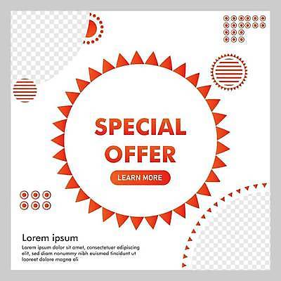 EPS 해외이미지 디자인 일러스트 추상 타이포그라피 사람없음 쇼핑 세일 주황색 흰색 특가판매 해외일러스트 문자 컬러 무늬 파일형식 벡터 이미지허브