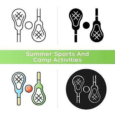 EPS 해외이미지 스포츠 일러스트 공 사람없음 장비 라켓 막대기 플랫 해외일러스트 스포츠용품 파일형식 벡터 이미지허브