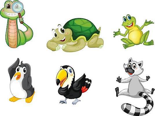 EPS 해외이미지 캐릭터 행복 감정 어린이 클리핑패스 포즈 일러스트 파충류 조류 개구리 양서류 서기 미소 세트 기쁨 표현 뱀 그룹 거북이 만화 6 수집 즐거움 오브젝트 흰배경 펭귄 코믹 공상 고립 엘리먼트 많음 시리즈 해외일러스트 일러캐릭터 동물 백그라운드 컨셉 모션 표정 사람 숫자 흰색 파일형식 벡터 이미지허브