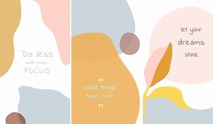 EPS 해외이미지 분홍색 백그라운드 잎 일러스트 타이포그라피 사람없음 노란색 회색 얼룩 해외일러스트 식물 문자 컬러 파일형식 벡터 이미지허브