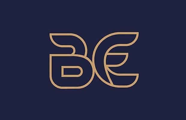 EPS 해외이미지 백그라운드 라인일러스트 일러스트 사람없음 E 남색 B 심볼 해외일러스트 알파벳 컬러 파일형식 벡터 이미지허브