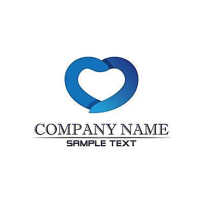 EPS 해외이미지 디자인 일러스트 사람없음 파란색 하트 심볼 해외일러스트 모양 컬러 파일형식 벡터 이미지허브