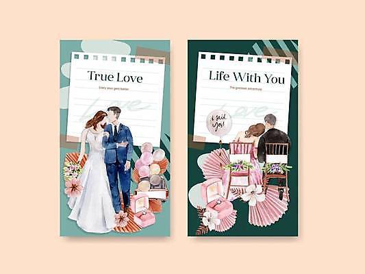 EPS 해외이미지 전신 부부 커플 여자 남자 꽃 종이 결혼 의자 일러스트 사랑 서기 앉기 여러명 성인 초록색 팔짱 분위기 웨딩케이크 청첩장 결혼반지 손그림 감성 풍선 민트색 신랑신부 얼굴없음 성인만 해외일러스트 식물 감정 신부_웨딩 컬러 가구 다수 신랑 컨셉 관계 모션 카드_감사 사람 이벤트 케이크 반지 파일형식 벡터 이미지허브