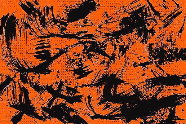 EPS 해외이미지 배너 벽 백그라운드 일러스트 표면 추상 잉크 검은색 어둠 페인트 고통 수확 붓 거친 균열 고민 질감 복고 덮기 그런지 효과 해외일러스트 감정 컬러 무늬 농업 모션 파일형식 벡터 이미지허브