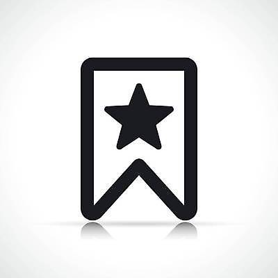 EPS 해외이미지 별 선 일러스트 독서 플랫 심볼 북마크 인기 출판 해외일러스트 자연요소 파일형식 벡터 이미지허브